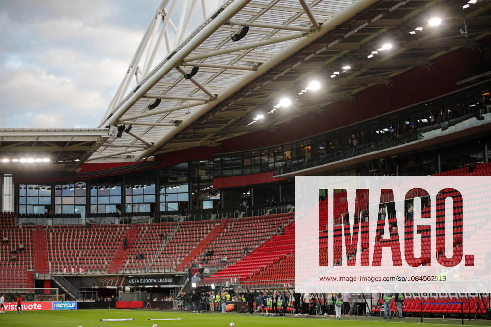 15th October 2026; AFAS Stadion, Alkmaar, Netherlands; UEFA Europa League Football, AZ Alkmaar versus Hapoel Beer Sheva; Empty stands before the game AnthonyxBenoit