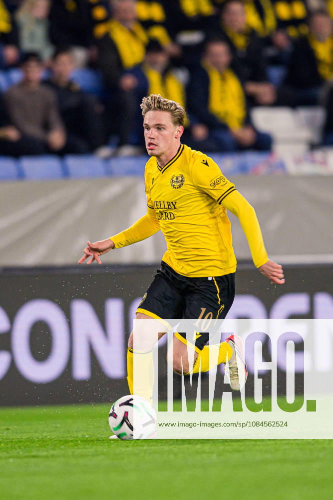 Jeppe Kjaer of Mjällby during the UEFA Conference League football match between Mjällby and Inter Club d Escaldes on October 15, 2026 in Helsingborg. Photo: Christoffer Borg Mattisson BILDBYRÅN COP 261 CB0562 fotboll football soccer fotball uefa conference league conference league mjällby in bbeng fotboll football soccer fotball uefa conference league conference league mjällby in bbeng