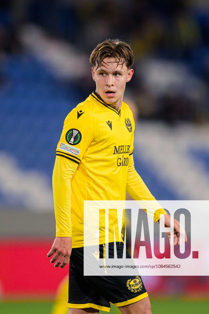 Mads Enggard of Mjällby looks dejected during the UEFA Conference League football match between Mjällby and Inter Club d Escaldes on October 15, 2026 in Helsingborg. Photo: Christoffer Borg Mattisson BILDBYRÅN COP 261 CB0562 fotboll football soccer fotball uefa conference league conference league mjällby in bbeng depp
