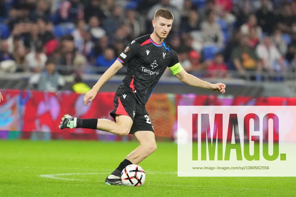 Adam Wharton of Crystal Palace Lyon v Crystal Palace, UEFA Europa League, Football, Groupama Stadium, Lyon, France - 15 Oct 2026Lyon Groupama Stadium France