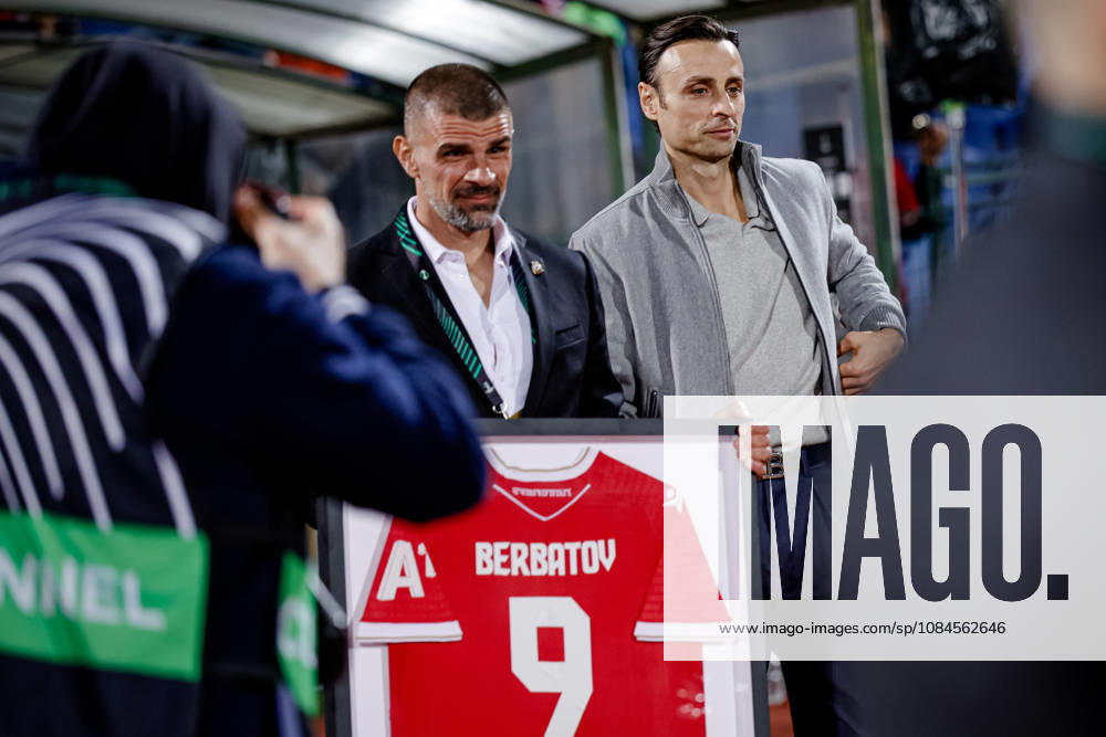 Football - UEFA Conference League - Round 1 - PFC CSKA Sofia - AS Monaco - 15.10.2026 Dimitar Berbatov during UEFA Conference League - Round 1 match between PFC CSKA Sofia and AS Monaco at Vasil Levski Stadium in Sofia, Bulgaria, on October 15th, 2026 in Sofia, Bulgaria. Bulgaria