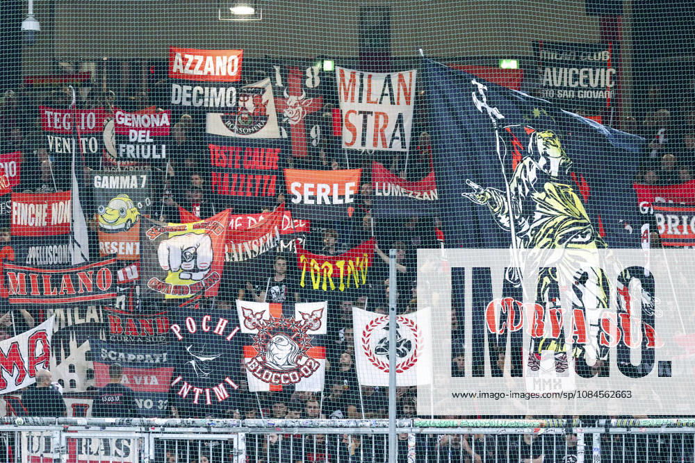 SOCCER - UEFA EL, RBS vs Milan SALZBURG,AUSTRIA,15.OCT.26 - SOCCER - UEFA Europa League, Red Bull Salzburg vs AC Milan. Image shows supporters of Milan. GEPAxpictures Geieregger