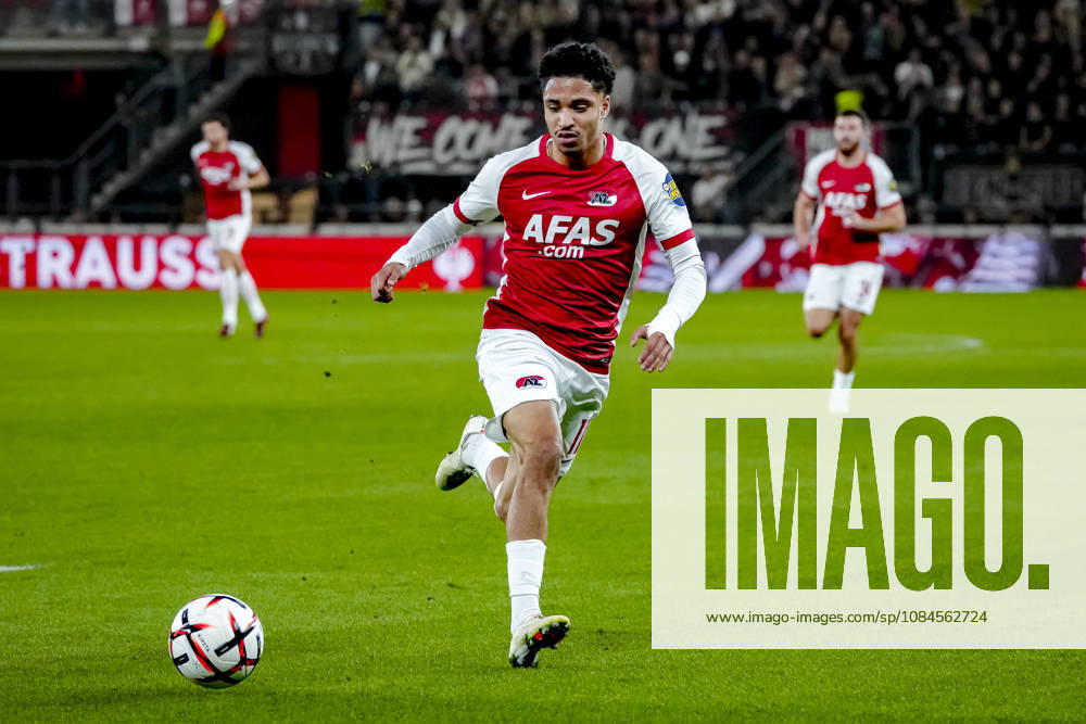ALKMAAR - AZ Alkmaar forward Ro-Zangelo Daal during the UEFA Europa League match between AZ and Hapoel Beer-Sheva at AFAS stadion on 15 oktober 2026 in Alkmaar , Nederland. ED VAN DE POL EYE4IMAGES DeFodi Images -