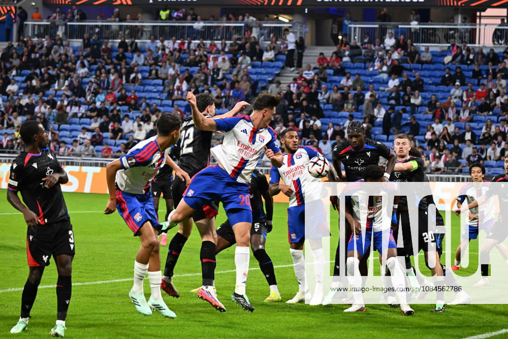 Football : Olympique Lyonnais v Crystal Palace - UEFA Europa League 15 10 2026 Corentin TOLISSO of Lyon scoring goal during the second leg of the UEFA Europa League 2025 26 quarter-final between Olympique Lyonnais and Crystal Palace , England, at the Groupama Stadium in Décines-Charpieu, Lyon, on October 15, 2026 LYONFrance