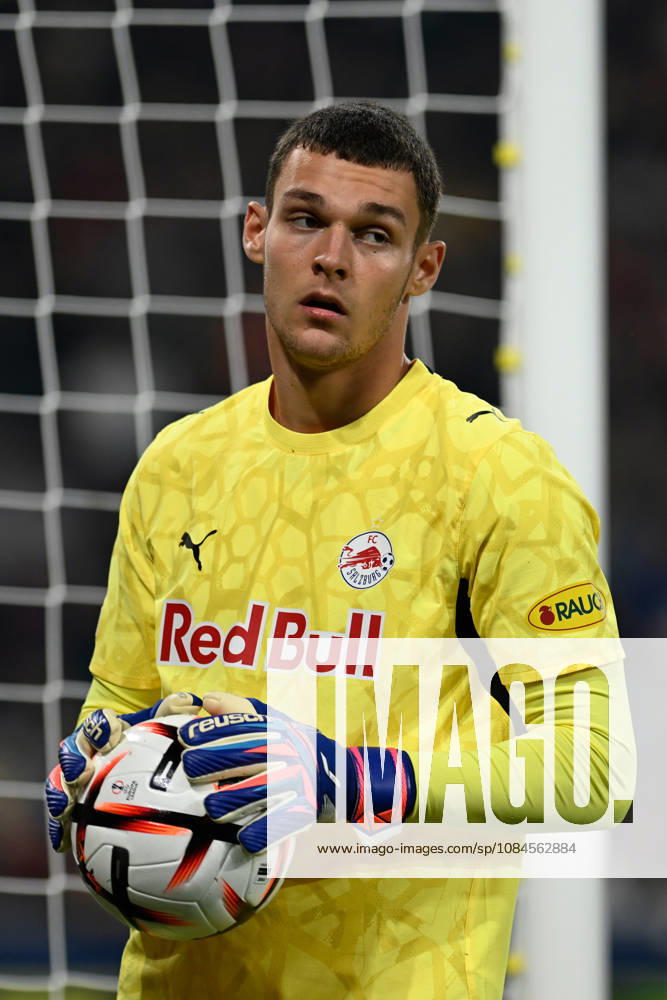 Christian Zawieschitzky of Salzburg during the UEFA Europa League 2026 27 League Phase MD2 match between FC Salzburg and AC Milan at Stadion Salzburg on October 15, 2026 in Salzburg, Austria.