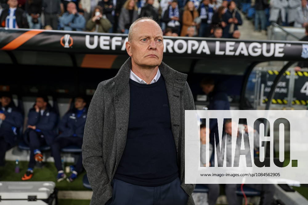 2026.10.15 Poznan Pilka nozna UEFA Liga Europy faza ligowa sezon 2026 2027 Lech Poznan - Bayer 04 Leverkusen N z Trener Lecha Niels Frederiksen Foto Pawel Jaskolka PressFocus 2026.10.15 Poznan Football Europa League League Phase 2026 2027 Lech Poznan - Bayer 04 Leverkusen Credit: Pawel Jaskolka PressFocus NEWSPIX.PL --- newspix.pl