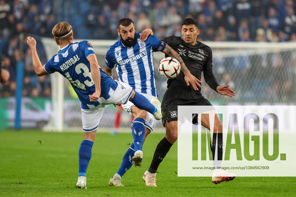 2026.10.15 Poznan Pilka nozna UEFA Liga Europy faza ligowa sezon 2026 2027 Lech Poznan - Bayer 04 Leverkusen N z Mikael Ishak Ezequiel Fernandez Foto Pawel Jaskolka PressFocus 2026.10.15 Poznan Football Europa League League Phase 2026 2027 Lech Poznan - Bayer 04 Leverkusen Credit: Pawel Jaskolka PressFocus NEWSPIX.PL --- newspix.pl