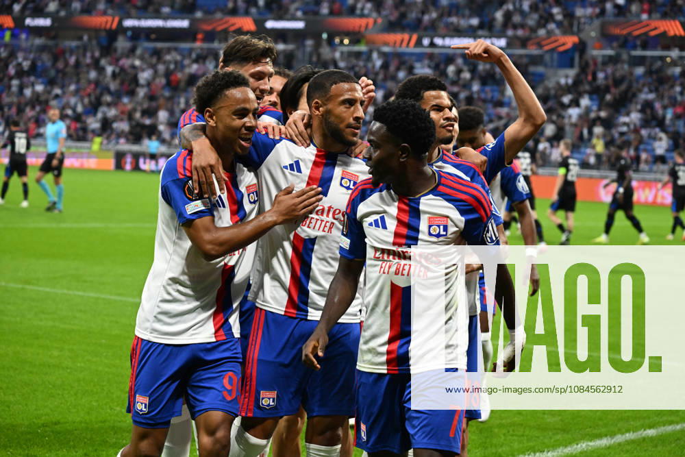 Football : Olympique Lyonnais v Crystal Palace - UEFA Europa League 15 10 2026 Corentin TOLISSO of Lyon scoring goal during the second leg of the UEFA Europa League 2025 26 quarter-final between Olympique Lyonnais and Crystal Palace , England, at the Groupama Stadium in Décines-Charpieu, Lyon, on October 15, 2026 LYONFrance