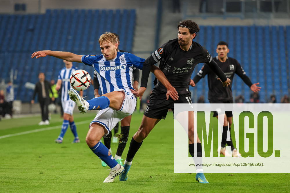 2026.10.15 Poznan Pilka nozna UEFA Liga Europy faza ligowa sezon 2026 2027 Lech Poznan - Bayer 04 Leverkusen N z Michal Gurgul Martin Terrier Foto Pawel Jaskolka PressFocus 2026.10.15 Poznan Football Europa League League Phase 2026 2027 Lech Poznan - Bayer 04 Leverkusen Credit: Pawel Jaskolka PressFocus NEWSPIX.PL --- newspix.pl