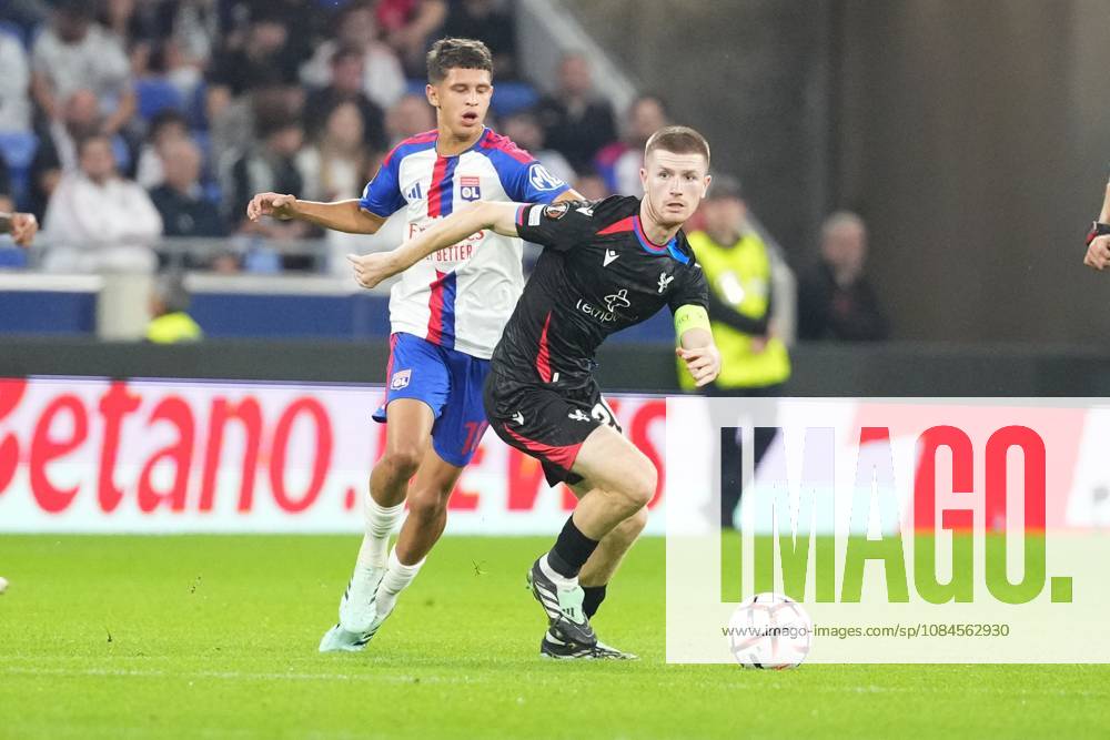 Adam Wharton of Crystal Palace Lyon v Crystal Palace, UEFA Europa League, Football, Groupama Stadium, Lyon, France - 15 Oct 2026Lyon Groupama Stadium France