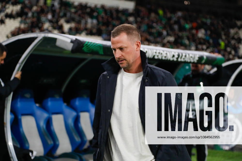 Panathinaikos F.C. v FK Borac Banja Luka UEFA Europa Conference League Jacob Neestrup Manager of Panathinaikos F.C. during the UEFA Europa Conference League match at Olympic Stadium, Athens 15 10 2026 UK Newspapers OUT