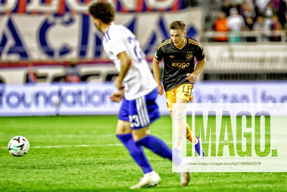 SPLIT, 15 10-2026, Poljud Stadium , season 2026 2027 , UEFA Conference League Football . Match between Hajduk Split and Ajax. Picture shows Ajax Viktor Tsygankov Hajduk Split - Ajax x208448760x