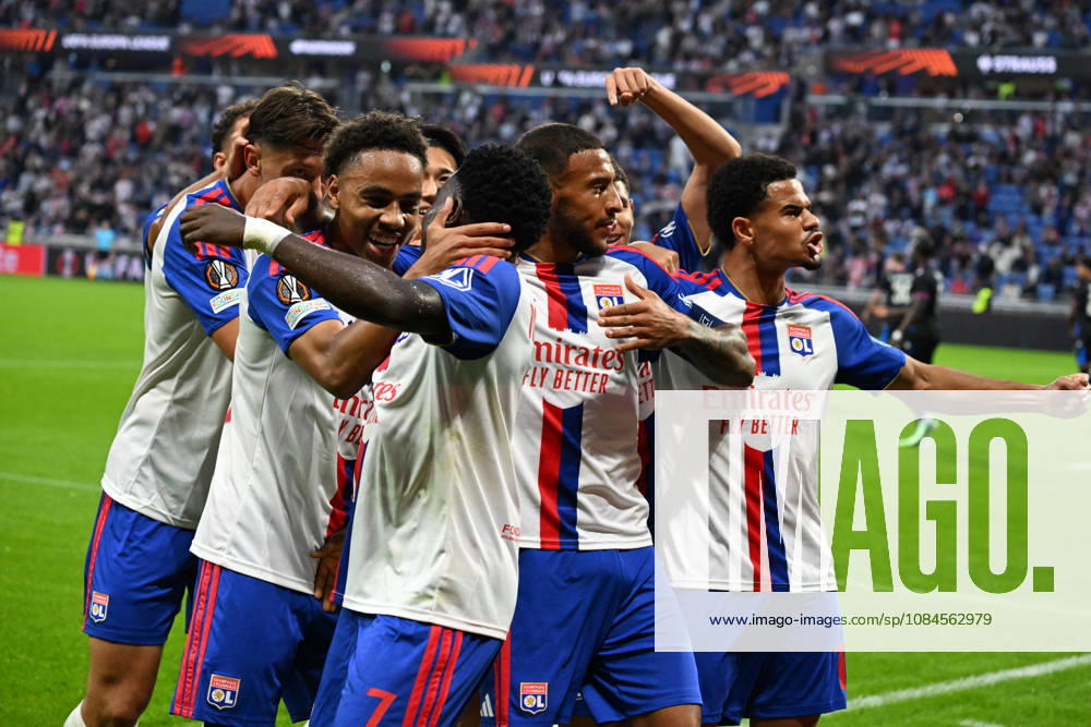 Football : Olympique Lyonnais v Crystal Palace - UEFA Europa League 15 10 2026 Corentin TOLISSO of Lyon scoring goal during the second leg of the UEFA Europa League 2025 26 quarter-final between Olympique Lyonnais and Crystal Palace , England, at the Groupama Stadium in Décines-Charpieu, Lyon, on October 15, 2026 LYONFrance