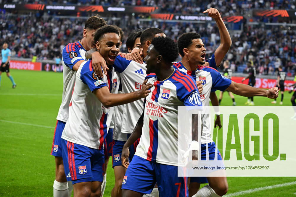 Football : Olympique Lyonnais v Crystal Palace - UEFA Europa League 15 10 2026 Corentin TOLISSO of Lyon scoring goal during the second leg of the UEFA Europa League 2025 26 quarter-final between Olympique Lyonnais and Crystal Palace , England, at the Groupama Stadium in Décines-Charpieu, Lyon, on October 15, 2026 LYONFrance