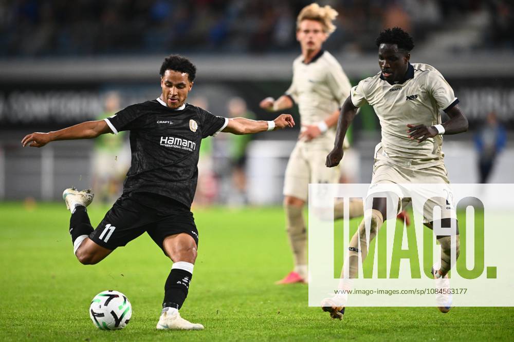 KAA Gent v AGF Aarhus - UEFA Conference League GENT, BELGIUM - OCTOBER 15 : Sonko Momodou forward of KAA Gentq during the UEFA Conference League 2026 27 League Phase matchday 1 match between KAA Gent and AGF Aarhus on October 15, 2026 in Gent, Belgium, 15 10 2026 Gent Belgium