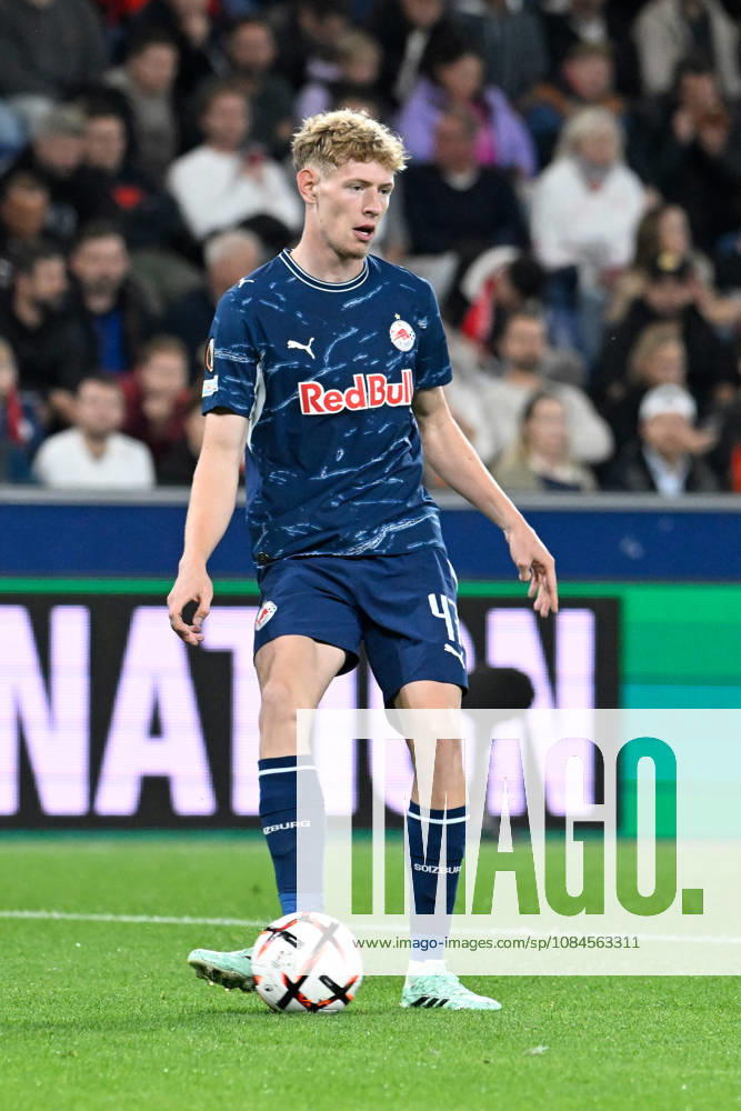 Valentin Zabransky of Salzburg during the UEFA Europa League 2026 27 League Phase MD2 match between FC Salzburg and AC Milan at Stadion Salzburg on October 15, 2026 in Salzburg, Austria.