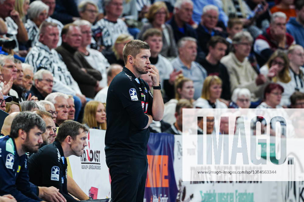 Michael Abt (Rhein-Neckar Löwen, Trainer) GER, THW Kiel vs. Rhein-Neckar Löwen, Handball, 1. Bundesliga, Spieltag 9, Saison 2026 2027, 15.10.2026 GER, THW Kiel vs. Rhein-Neckar Löwen, Handball, 1. Bundesliga, Spieltag 9, Saison 2026 2027, 15.10.2026 Kiel