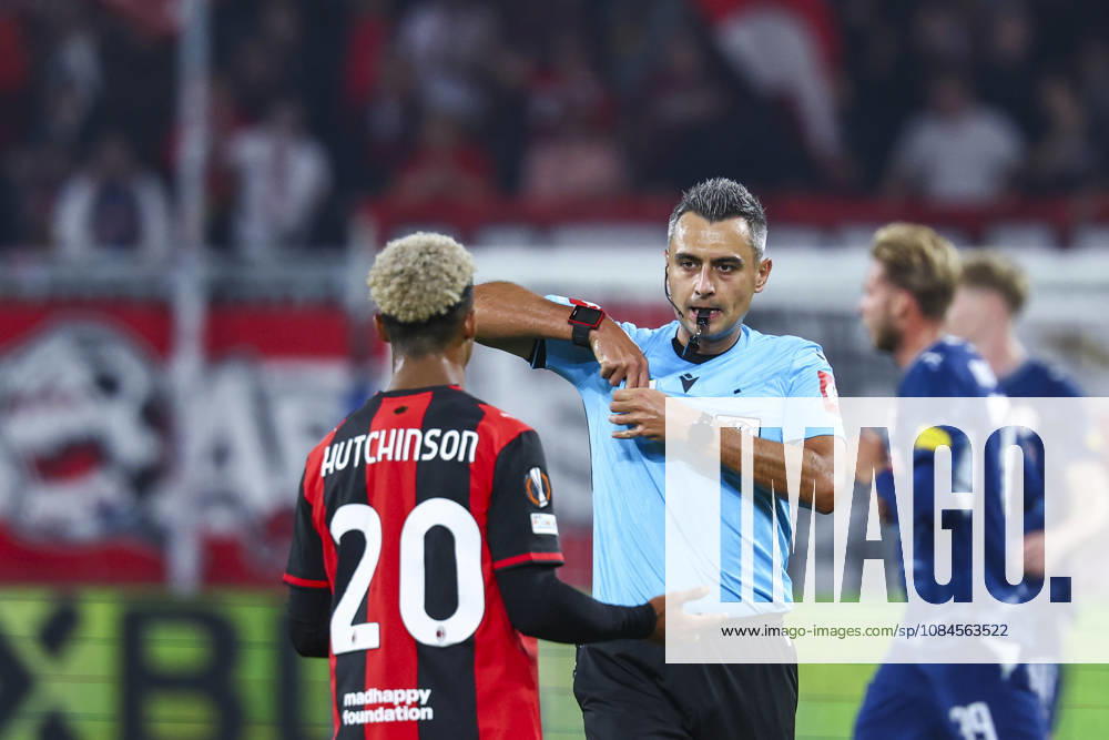 SOCCER - UEFA EL, RBS vs Milan SALZBURG,AUSTRIA,15.OCT.26 - SOCCER - UEFA Europa League, Red Bull Salzburg vs AC Milan. Image shows referee Horatiu Fesnic. GEPAxpictures Geieregger