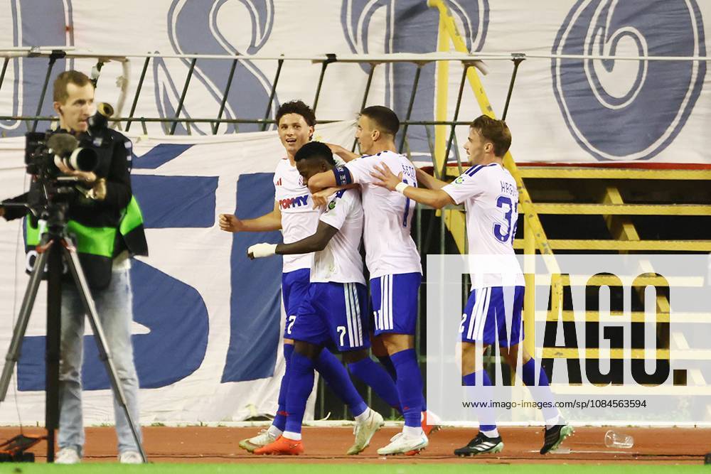SPLIT, 15 10-2026, Poljud Stadium , season 2026 2027 , UEFA Conference League Football . Match between Hajduk Split and Ajax. Picture shows celebration the 1-0 Hajduk Split - Ajax x208449042x