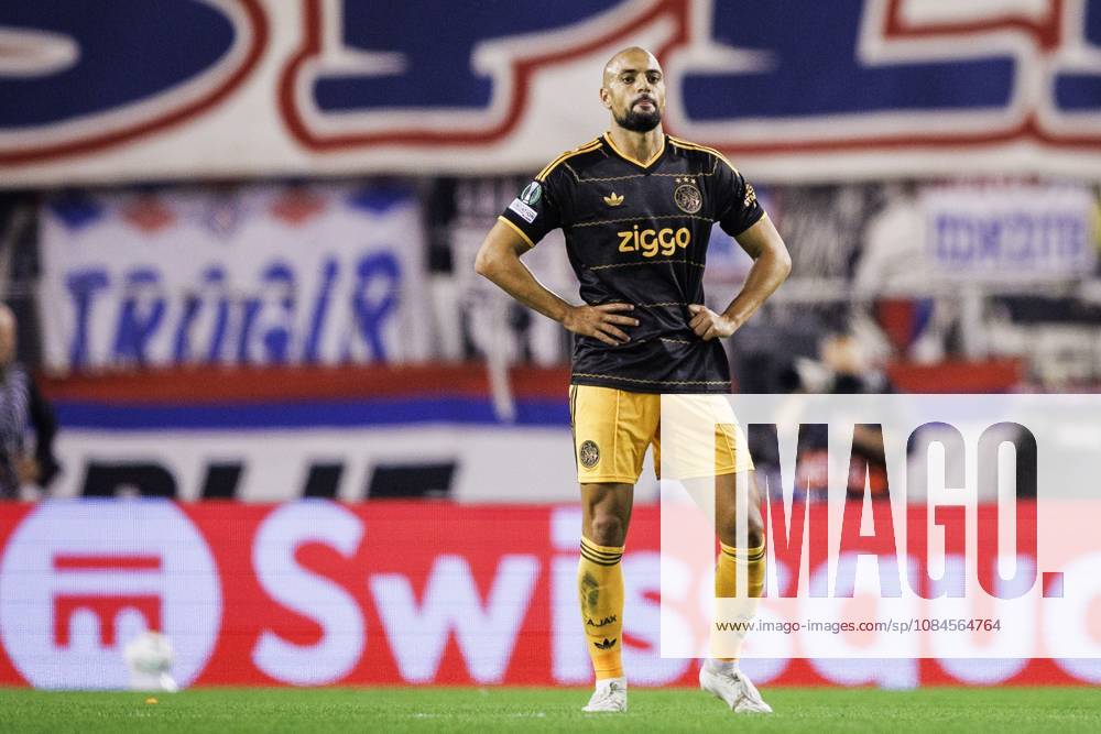 SPLIT - Sofyan Amrabat of Ajax during the Conference League match between Hadjuk Split and Ajax at Stadion Poljud on October 15, 2026 in Split, Croatia. SONNY LENSEN ANP ANPxSportx IVx 572543103 originalFilename: 572543103