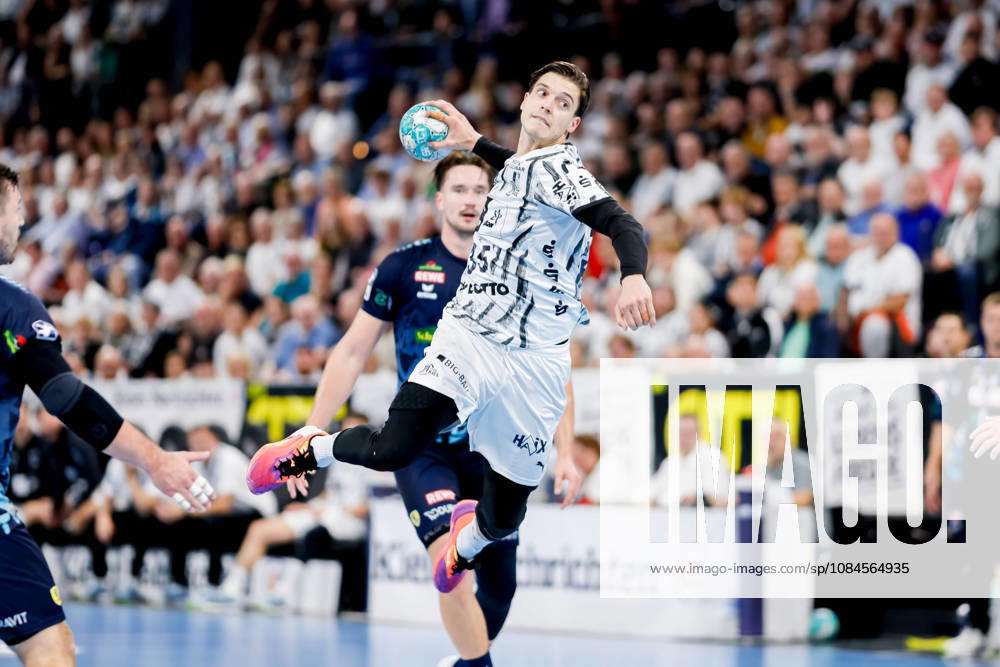 - Handball, 1. Bundesliga 2026 27, THW Kiel - Rhein-Neckar Löwen: Domen Makuc (THW Kiel, 35)