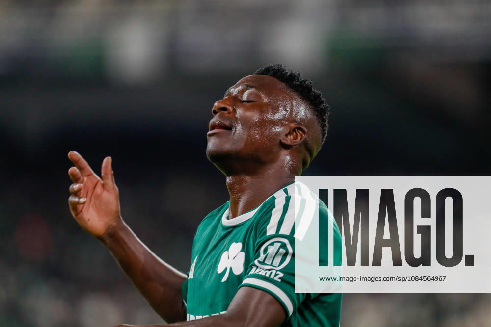 Panathinaikos F.C. v FK Borac Banja Luka UEFA Europa Conference League Kings Kangwa of Panathinaikos F.C. looks dejected after missing a chance during the UEFA Europa Conference League match at Olympic Stadium, Athens 15 10 2026 UK Newspapers OUT