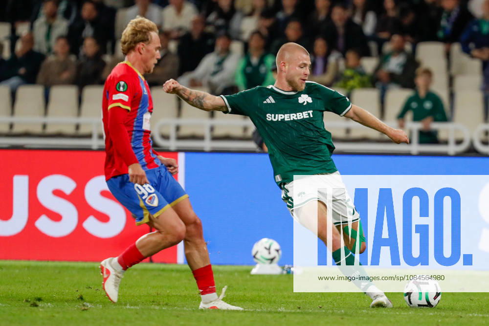 Panathinaikos F.C. v FK Borac Banja Luka UEFA Europa Conference League Rick van Drongelen of Panathinaikos F.C. in action during the UEFA Europa Conference League match at Olympic Stadium, Athens 15 10 2026 UK Newspapers OUT