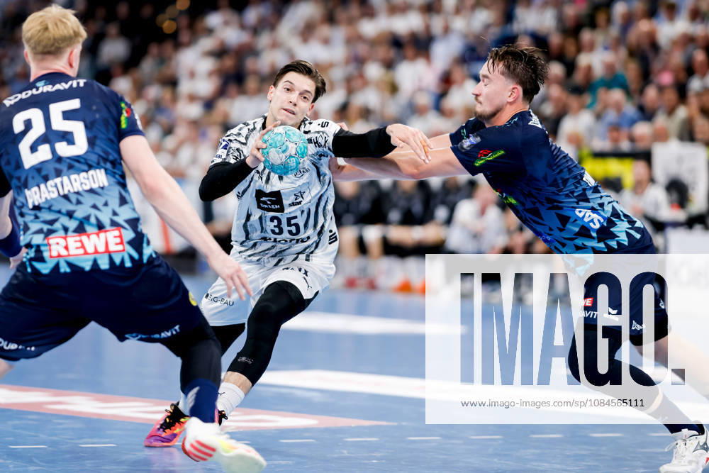 - Handball, 1. Bundesliga 2026 27, THW Kiel - Rhein-Neckar Löwen: Haukur Ãžrastarson (Rhein-Neckar Löwen, 25), Domen Makuc (THW Kiel, 35), Robert Timmermeister (Rhein-Neckar Löwen, 7)
