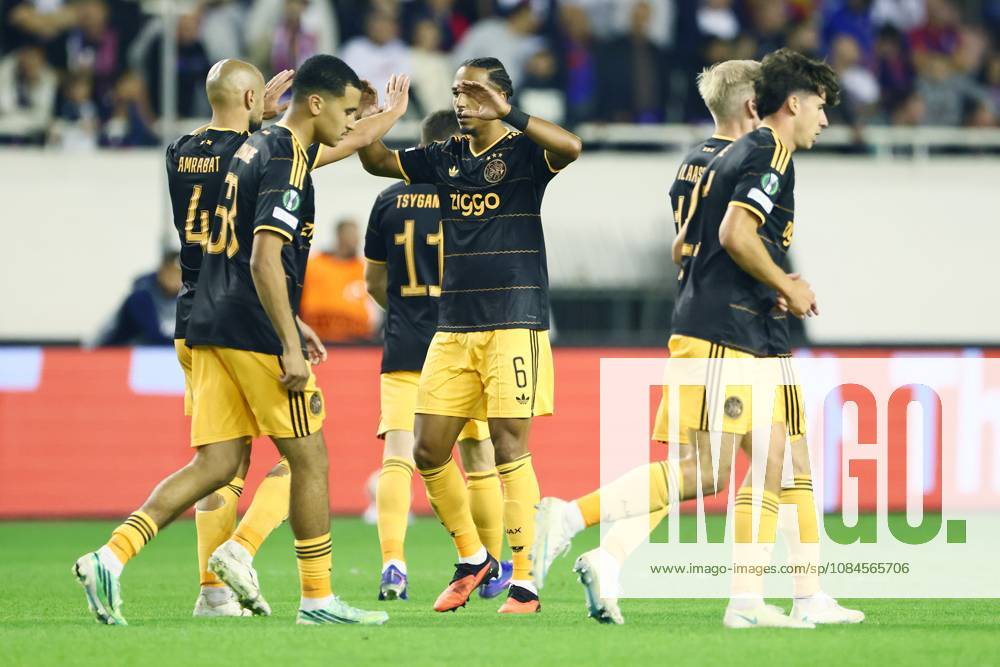SPLIT, 15 10-2026, Poljud Stadium , season 2026 2027 , UEFA Conference League Football . Match between Hajdof the 1-1by Thilo Kehrer and Abdellah Ouazane Hajduk Split - Ajax x208450070x