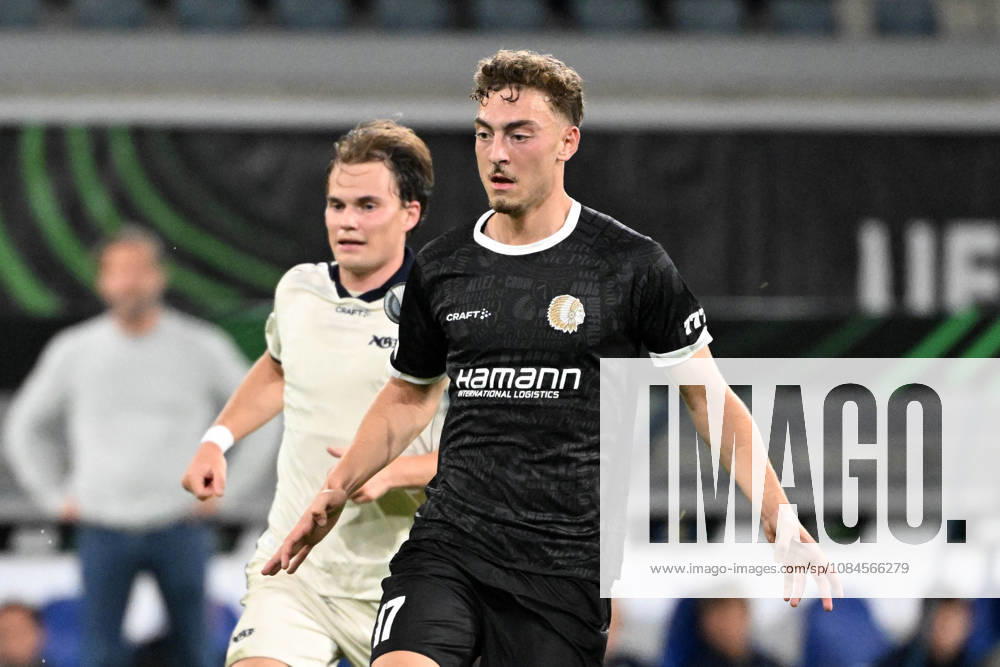 AA Gent vs Aarhus Mathias Delorge of KAA Gent is pictured during Matchday 2 in the 2026-2027 Uefa Conference League season - league phase between AA Gent and AGF Aarhus on October 15 , 2026 in Gent, Belgium. (Photo by Maarten Straetemans Isosport) Gent Belgium