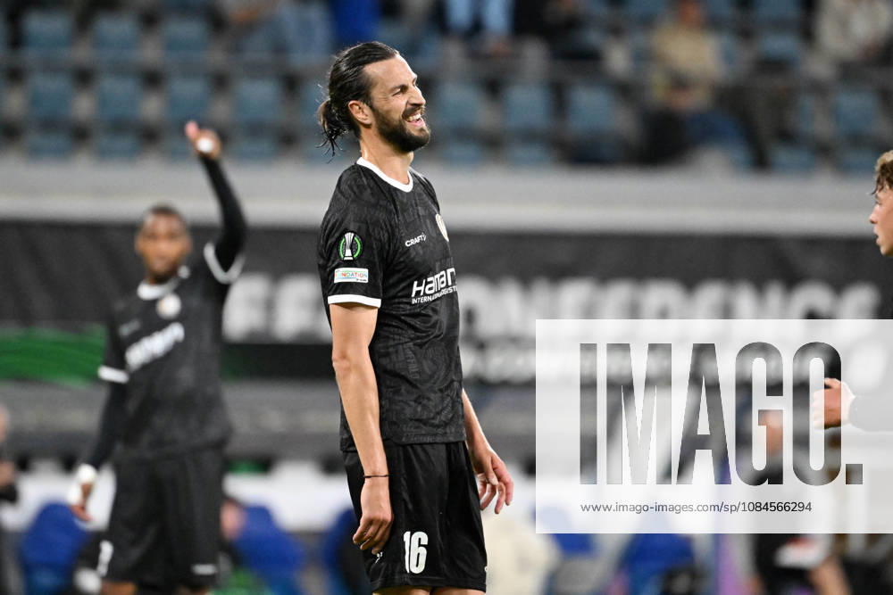 AA Gent vs Aarhus Christian Burgess of KAA Gent looks dejected during Matchday 2 in the 2026-2027 Uefa Conference League season - league phase between AA Gent and AGF Aarhus on October 15 , 2026 in Gent, Belgium. (Photo by Maarten Straetemans Isosport) Gent Belgium