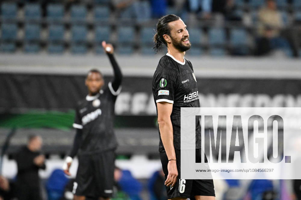 AA Gent vs Aarhus Christian Burgess of KAA Gent looks dejected during Matchday 2 in the 2026-2027 Uefa Conference League season - league phase between AA Gent and AGF Aarhus on October 15 , 2026 in Gent, Belgium. (Photo by Maarten Straetemans Isosport) Gent Belgium