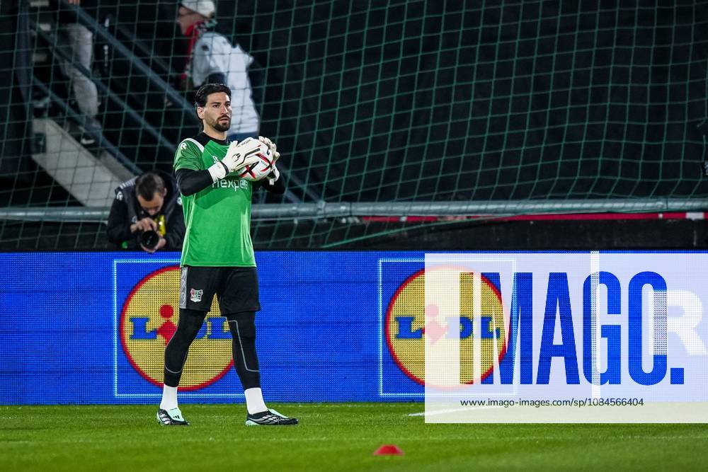 , Stadium De Goffert , season 2026 2027 , UEFA Europa League football , match between NEC Nijmegen and Levski Sofia , picture shows NEC Nijmegen goalkeeper Gonzalo Crettaz NEC - Levski Sofia x208451199x