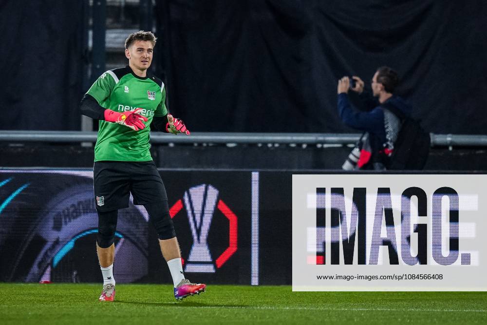 , Stadium De Goffert , season 2026 2027 , UEFA Europa League football , match between NEC Nijmegen and Levski Sofia , picture shows NEC Nijmegen goalkeeper Nikolas Polster NEC - Levski Sofia x208451260x
