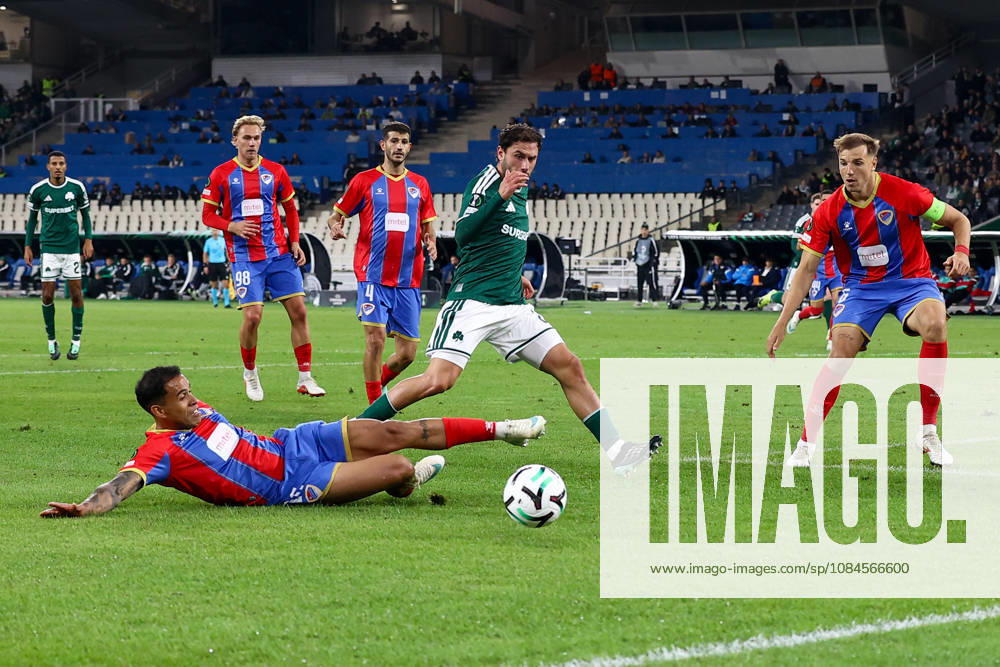Panathinaikos F.C. v FK Borac Banja Luka UEFA Europa Conference League Sebastián Herrera of FK Borac Banja Luka in action during the UEFA Europa Conference League match at Olympic Stadium, Athens 15 10 2026 UK Newspapers OUT