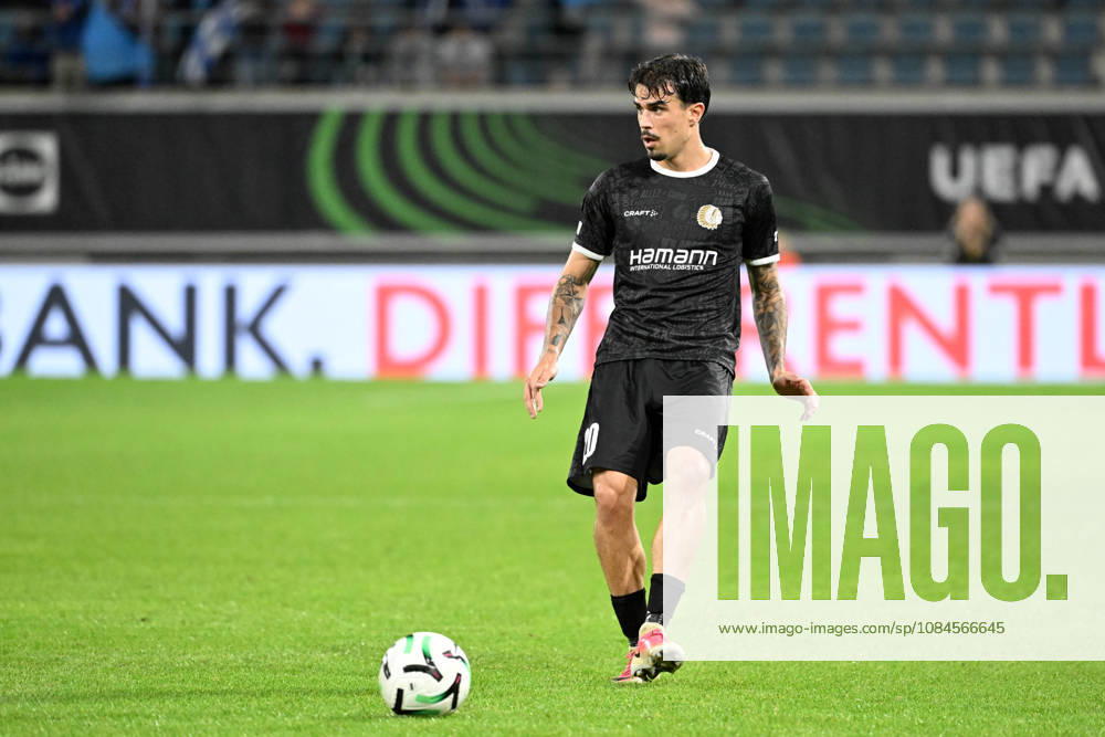 AA Gent vs Aarhus Tiago Araujo of KAA Gent is pictured in action with the ball during Matchday 2 in the 2026-2027 Uefa Conference League season - league phase between AA Gent and AGF Aarhus on October 15 , 2026 in Gent, Belgium. (Photo by Maarten Straetemans Isosport) Gent Belgium