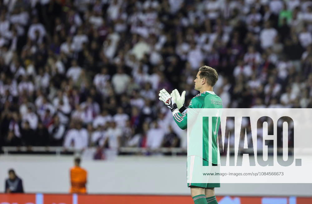 UEFA Conference League HNK Hajduk Split v AFC Ajax Ajax Goalkeeper Marc-Andre ter Stegen reacts during the UEFA Conference League 2026 27 League Phase MD1 match between HNK Hajduk Split and AFC Ajax at Stadion Poljud on October 15, 2026 in Split, Croatia. IvanaxIvanovic PIXSELL