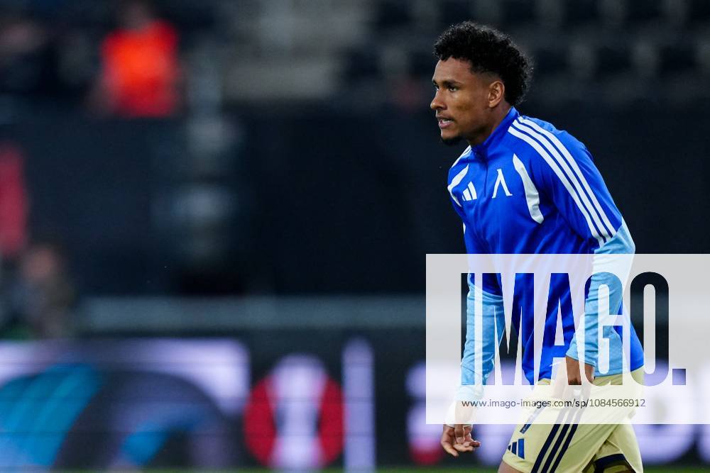 , Stadium De Goffert , season 2026 2027 , UEFA Europa League football , match between NEC Nijmegen and Levski Sofia , picture shows Levski Sofia player Reinaldo NEC - Levski Sofia x208452064x