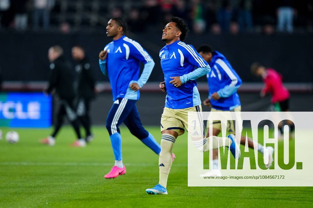 , Stadium De Goffert , season 2026 2027 , UEFA Europa League football , match between NEC Nijmegen and Levski Sofia , picture shows Levski Sofia player Reinaldo NEC - Levski Sofia x208452103x