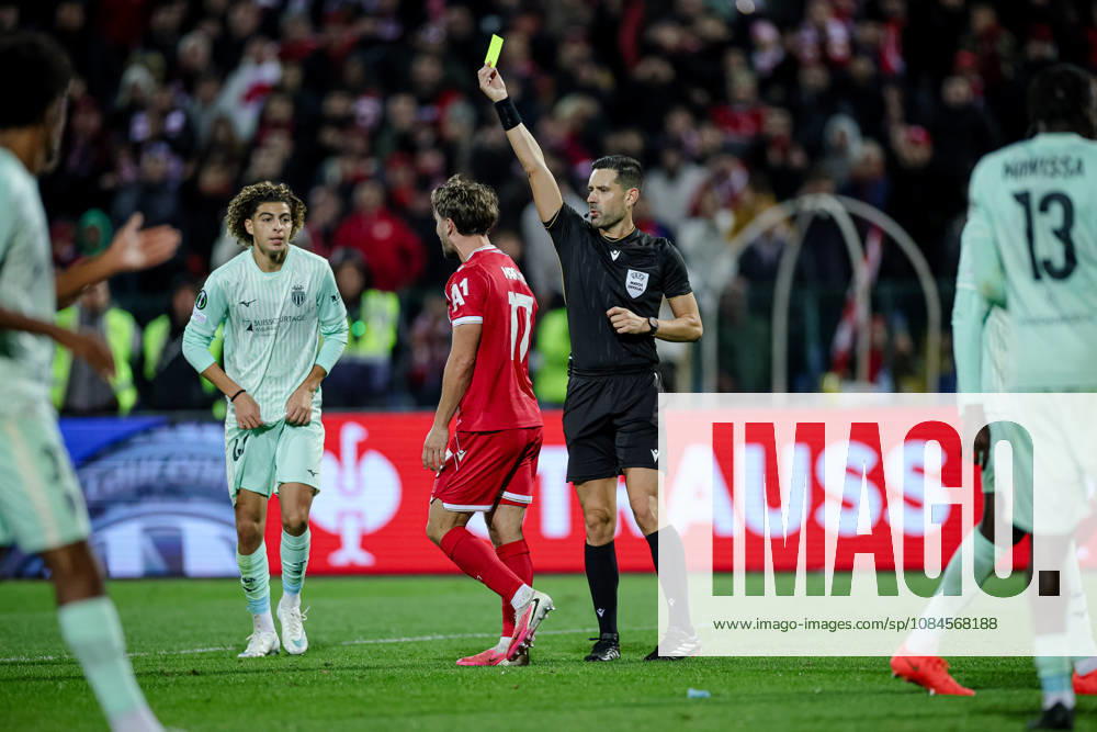 Football - UEFA Conference League - Round 1 - PFC CSKA Sofia - AS Monaco - 15.10.2026 PLAYERNAME during UEFA Conference League - Round 1 match between PFC CSKA Sofia and AS Monaco at Vasil Levski Stadium in Sofia, Bulgaria, on October 15th, 2026 in Sofia, Bulgaria. Bulgaria