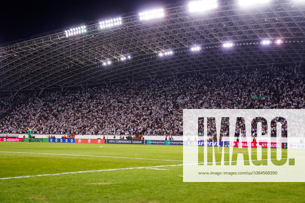 Fussball: Kroatien: UEFA Conference League 2026 2027 - 1. Runde, 15.10.2026 - HNK Hajduk Split vs. AFC Ajax Amsterdam - Stadion Poljud (Split, Kroatien); Istok, Tribüne, Zuschauer, Hajduk Split Fans