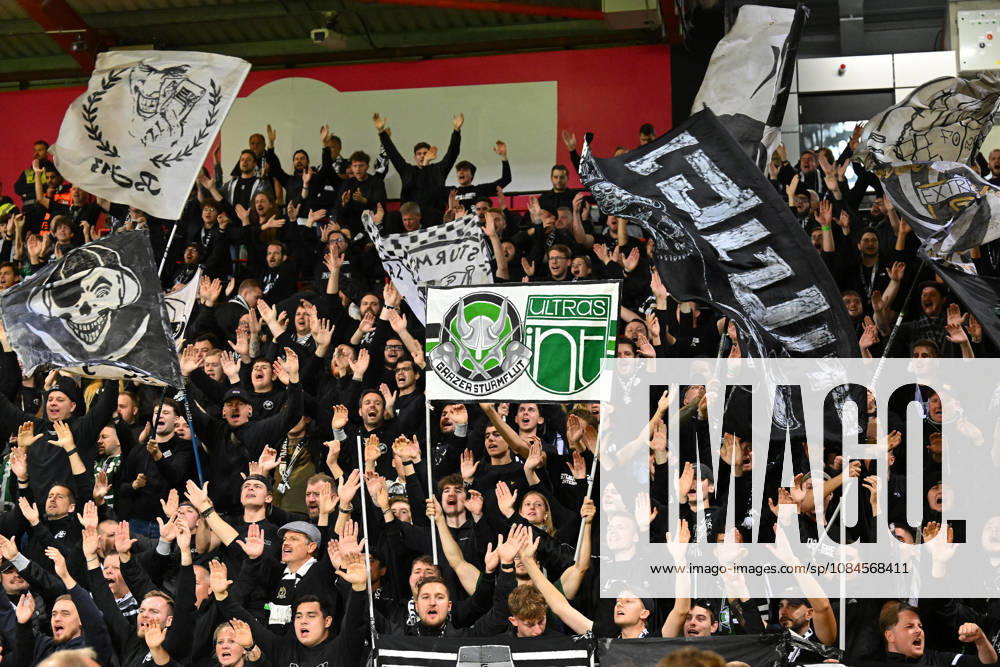 Bournemouth v Sturm Graz, Europa League Sturm Graz fans making their voices heard ahead of the Europa League match between Bournemouth and Sturm Graz at the Vitality Stadium, Bournemouth, UK on 15 October 2026. Bournemouth Vitality Stadium Dorset UK Editorial use only ,