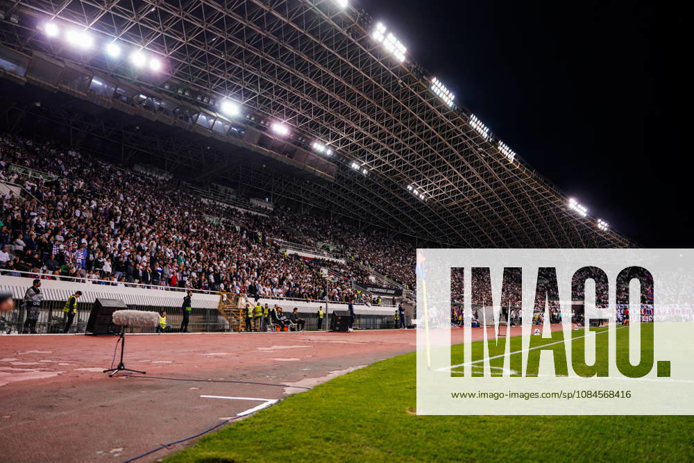 Fussball: Kroatien: UEFA Conference League 2026 2027 - 1. Runde, 15.10.2026 - HNK Hajduk Split vs. AFC Ajax Amsterdam - Stadion Poljud (Split, Kroatien); Zapad, Tribüne, Zuschauer, Hajduk Split Fans