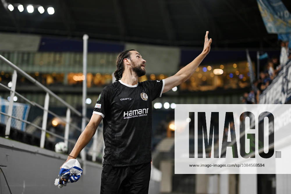 AA Gent vs Aarhus Christian Burgess of KAA Gent is pictured after Matchday 2 in the 2026-2027 Uefa Conference League season - league phase between AA Gent and AGF Aarhus on October 15 , 2026 in Gent, Belgium. (Photo by Maarten Straetemans Isosport) Gent Belgium