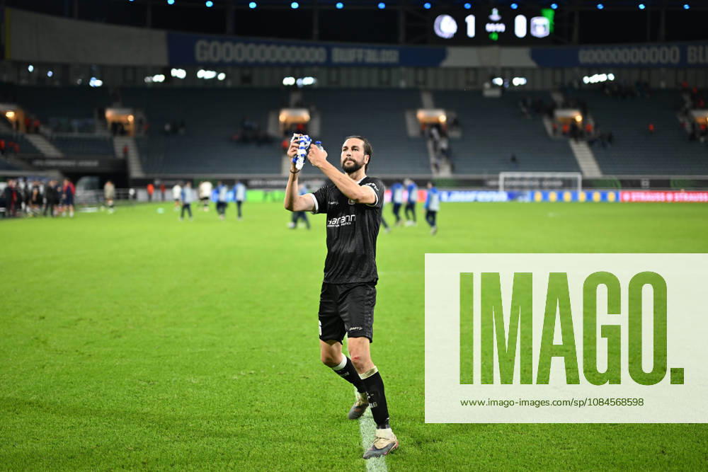 AA Gent vs Aarhus Christian Burgess of KAA Gent celebrates after Matchday 2 in the 2026-2027 Uefa Conference League season - league phase between AA Gent and AGF Aarhus on October 15 , 2026 in Gent, Belgium. (Photo by Maarten Straetemans Isosport) Gent Belgium