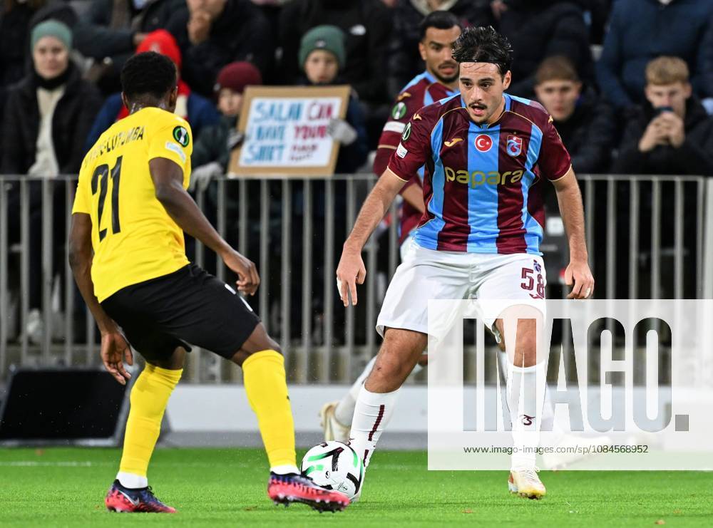 KuPS Kuopio v Trabzonspor - UEFA Conference League TAMPERE, FINLAND - OCTOBER 15: Aral Simsir of Trabzonspor in action during the UEFA Conference League Week 1 match between KuPS Kuopio and Trabzonspor at Tammelan Stadium, on October 15, 2026 in Tampere, Finland. Hasan Tascan Anadolu Tampere Finland. Editorial use only. Please get in touch for any other usage.