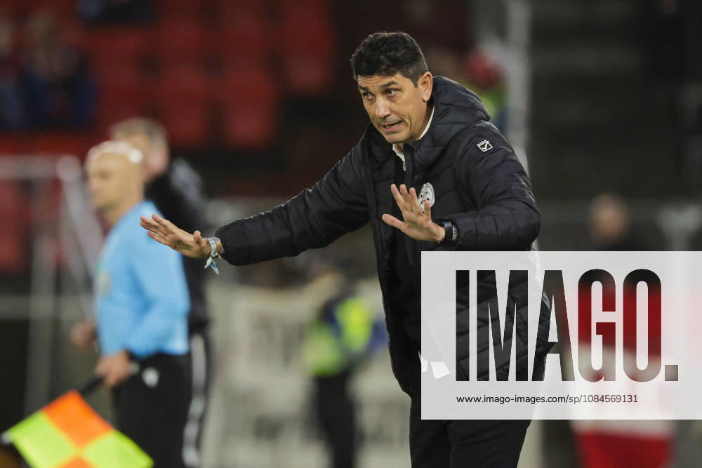 Soccer, Conference League 2026 Brann vs. Lincoln Red Imps, Bergen, October 15, 2026. Lincoln Red Imps coach Juan Jose Bezares Alarcon during the Conference League soccer match between SK Brann and Lincoln Red Imps at Brann Stadium. Photo by Paul S. Amundsen, NTB, Bergen, Norway. . RESTRICTED USE FOR BETTING COMPANIES