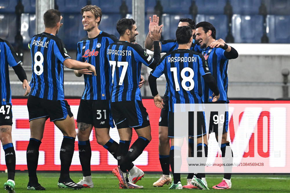 Db Bergamo 15 10 2026 - Conference League Atalanta-Pafos foto Daniele Buffa Image nella foto: esultanza gol Eljif Elmas