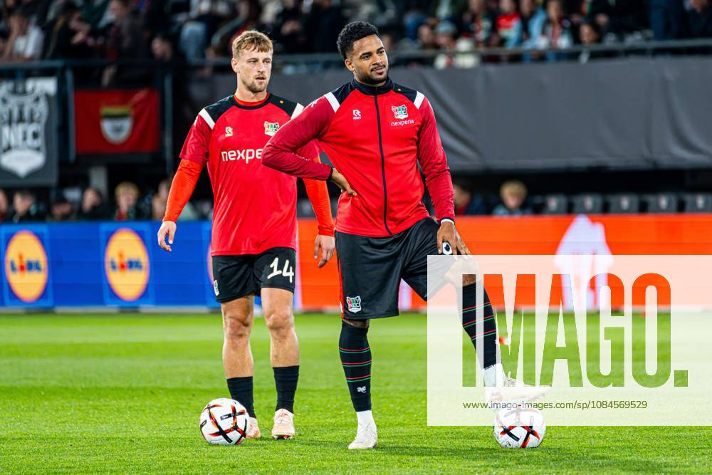 NIJMEGEN - Almugera Kabar of NEC Nijmegen ahead of the UEFA Europa League match between NEC Nijmegen and Levski Sofia at the Goffertstadion on October 15, 2026 in Nijmegen, the Netherlands. KEVIN SENDERS ANP UEFA Europa League 2026 27 ANPxSportx xMarcelxterxBalsxIVx 572551268 originalFilename: 572551268
