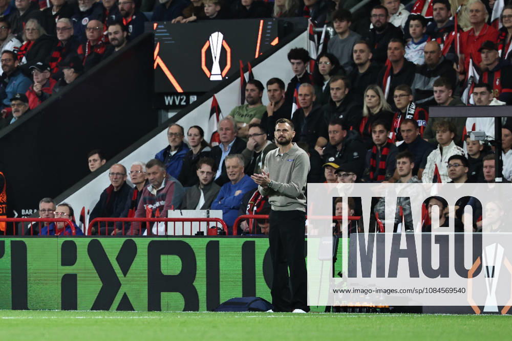 SOCCER - UEFA EL, Bournemouth vs Sturm BOURNEMOUTH,ENGLAND,15.OCT.26 - SOCCER - UEFA Europa League, AFC Bournemouth vs SK Sturm Graz. Image shows head coach Fabio Ingolitsch (Sturm). GEPAxpictures Bauer